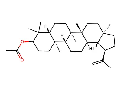 Lupeol acetate structure
