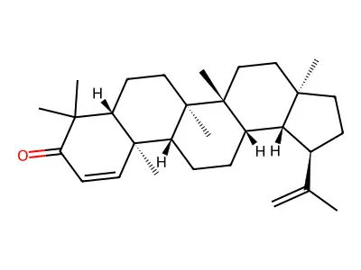 glochidone structure