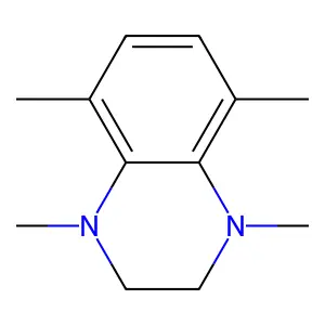 Quinoxaline, 1,2,3,4-tetrahydro-1,4,5,8-tetramethyl- structure