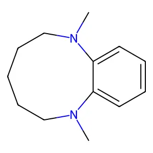 1H-1,7-Benzodiazonine, 2,3,4,5,6,7-hexahydro-1,7-dimethyl- structure