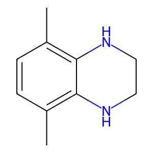 5,8-Dimethyl-1,2,3,4-tetrahydroquinoxaline structure
