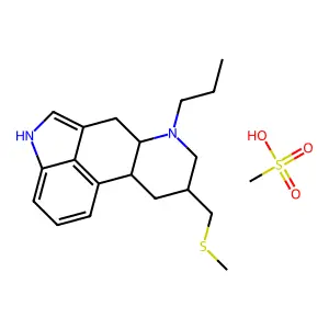 Pergolide Mesylate structure