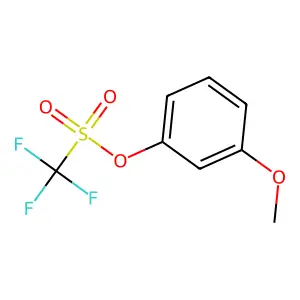3-Methoxyphenyl trifluoromethanesulfonate structure