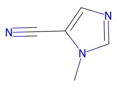 1-Methyl-1H-imidazole-5-carbonitrile structure