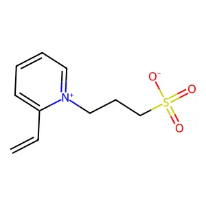 1-(3-Sulfonatopropyl)-2-vinylpyridinium structure