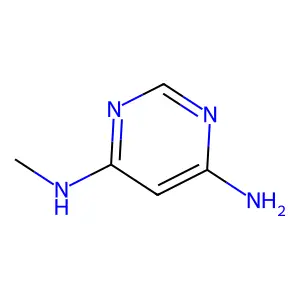 4-N-methylpyrimidine-4,6-diamine structure