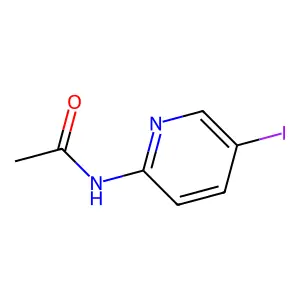 N-(5-iodopyridin-2-yl)acetamide structure