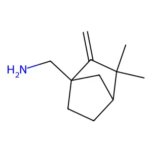 1-(3,3-Dimethyl-2-methylidenebicyclo[2.2.1]heptan-1-yl)methanamine structure