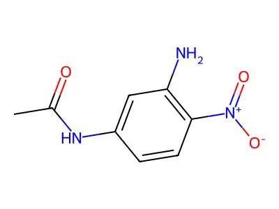 Acetamide, N-(3-amino-4-nitrophenyl)- structure