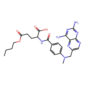5-Monobutyl methotrexate structure