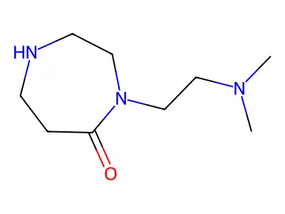 4-(2-(Dimethylamino)ethyl)-1,4-diazepan-5-one structure