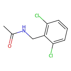 N-[(2,6-二氯苯基)甲基]乙酰胺 structure
