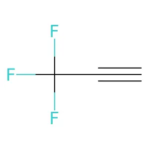 3,3,3-Trifluoropropyne structure