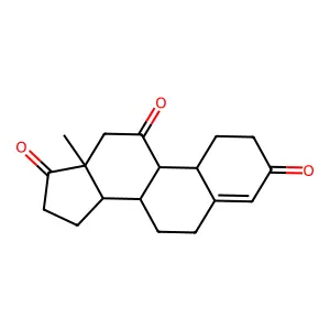 Estr-4-ene-3,11,17-trione structure