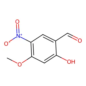 2-Hydroxy-4-methoxy-5-nitrobenzaldehyde structure