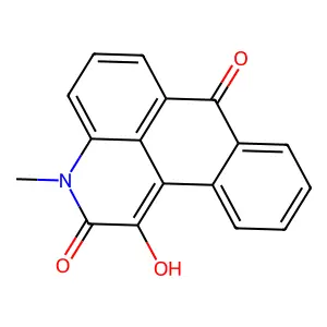 1-Hydroxy-3-methyl-3H-naphtho[1,2,3-de]quinoline-2,7-dione structure