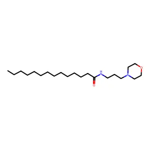 N-[3-(4-吗啉基)丙基]十四烷酰胺 structure