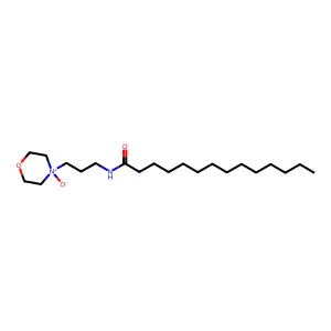 Tetradecanamide, N-[3-(4-oxido-4-morpholinyl)propyl]- structure