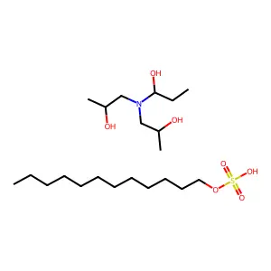 TIPA-月桂基硫酸 structure