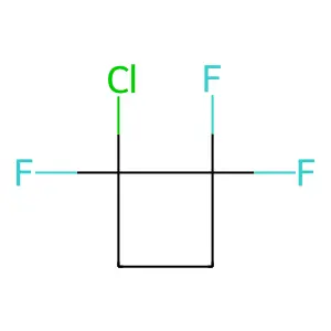 1-Chloro-1,2,2-trifluorocyclobutane structure