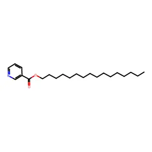 Hexadecyl nicotinate structure