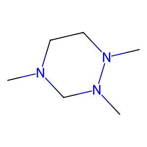 1,2,4-Triazine, hexahydro-1,2,4-trimethyl- structure