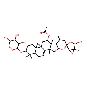 Cimicifugoside structure