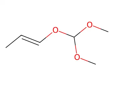 1-(Dimethoxymethoxy)prop-1-ene structure