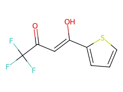 1-(2-Thienyl)-3-hydroxy-4,4,4-trifluoro-2-butene-1-one structure