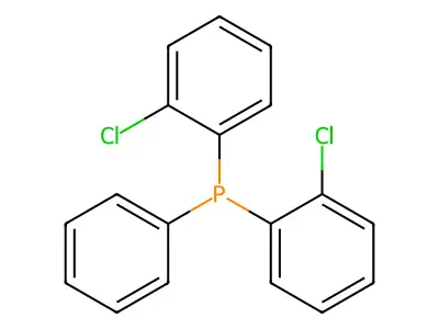 Phosphine, bis(2-chlorophenyl)phenyl- structure