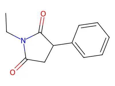 1-Ethyl-3-phenylpyrrolidine-2,5-dione structure