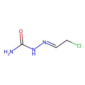 Hydrazinecarboxamide, 2-(2-chloroethylidene)- structure