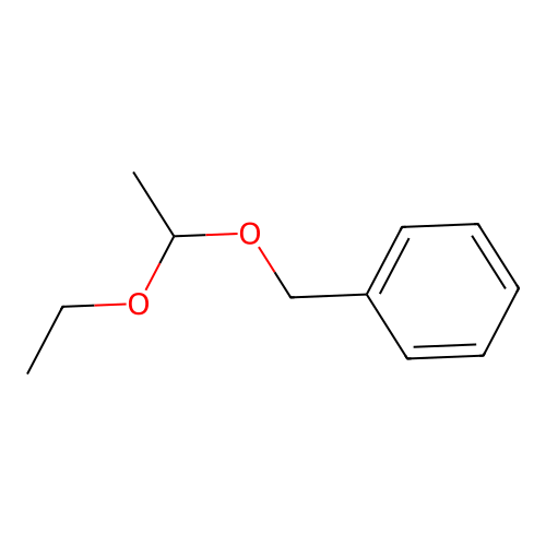 Benzene, ((1-ethoxyethoxy)methyl)- structure