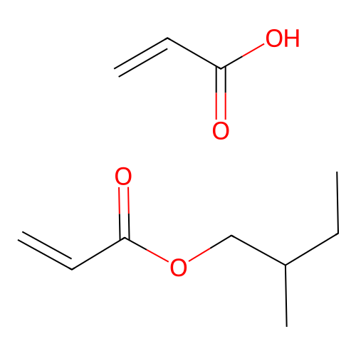 2-Methylbutyl acrylate acrylic acid structure