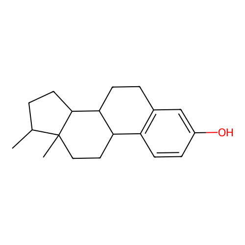 17-Methylestra-1,3,5(10)-trien-3-ol structure