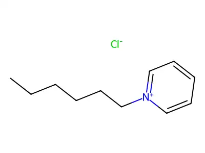 1-Hexylpyridinium chloride structure