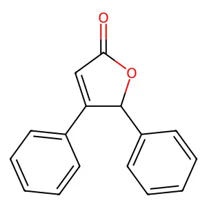 4,5-Diphenyl-2(5H)-furanone structure