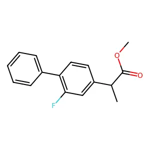 氟比洛芬甲酯 structure