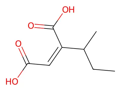 2-丁-2-基丁-2-烯二酸 structure