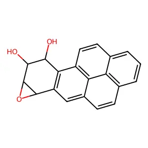 (+/-)-Benzo(A)pyrene-9,10-diol-7,8-epoxide,anti structure