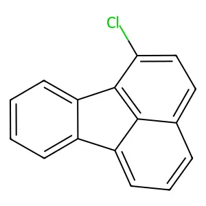 Fluoranthene, 1-chloro- structure