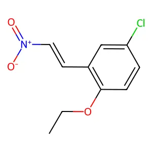 4-Chloro-1-ethoxy-2-(2-nitroethenyl)benzene structure