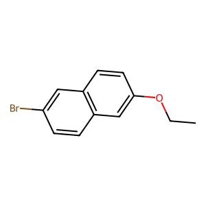 2-Bromo-6-ethoxynaphthalene structure