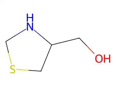 (4R)-1,3-thiazolidin-4-ylmethanol structure