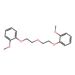 Bis[2-(2-methoxyphenoxy)ethyl] ether structure