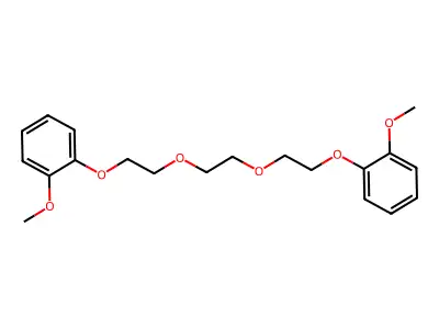 1-Methoxy-2-(2-{2-[2-(2-methoxyphenoxy)ethoxy]ethoxy}ethoxy)benzene structure