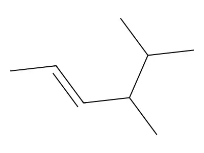 4,5-Dimethyl-2-hexene structure