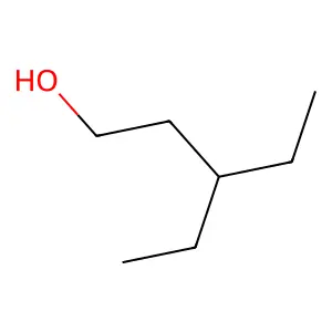 3-Ethylpentan-1-ol structure