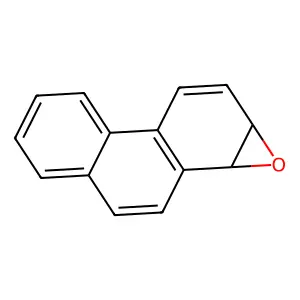 1a,9a-Dihydrophenanthro(1,2-b)oxirene structure