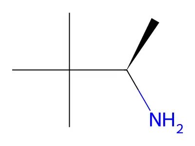 2-Butanamine, 3,3-dimethyl- structure